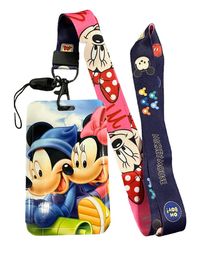 Mickey ve Mini Mouse Askılı Kartlık