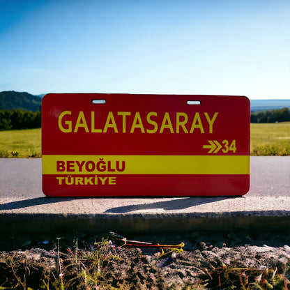 Galatasaray Sokak Tabelası