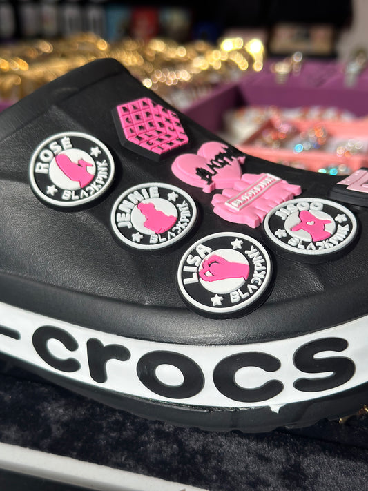 Crocs Süsü-Black Pink