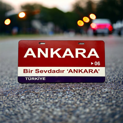Ankara Sokak Tabelası