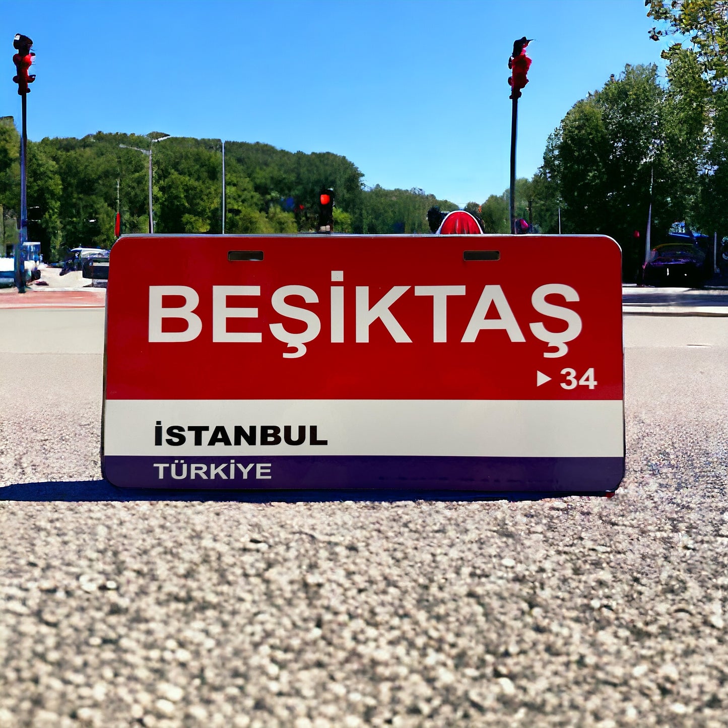 Beşiktaş Sokak Tabelası