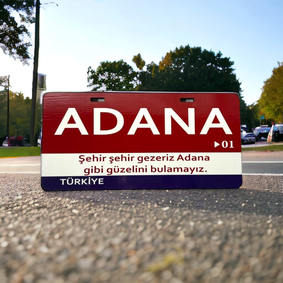Adana Sokak Tabelası