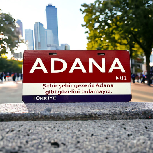 Adana Sokak Tabelası
