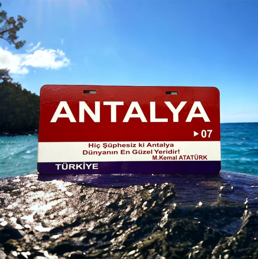 Antalya Sokak Tabelası