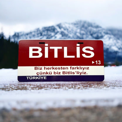 Bitlis Sokak Tabelası