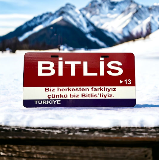 Bitlis Sokak Tabelası